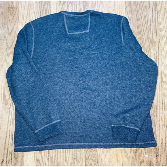 G.H.Bass & Co SweatShirt Mens XXL Dk Gray Long Sleeve Pullover Crew Neck -AA0025 - Picture 6 of 9